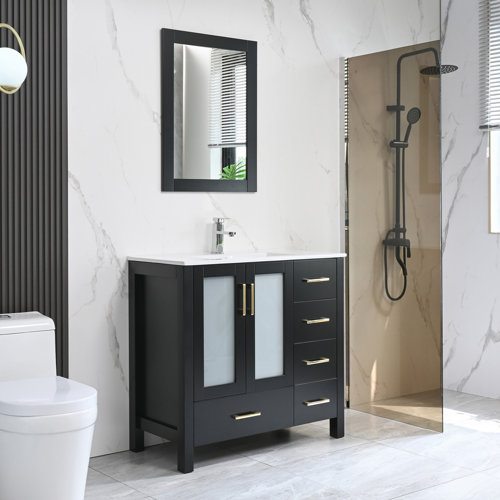 Wayfair | Black Bathroom Vanities You'll Love in 2023